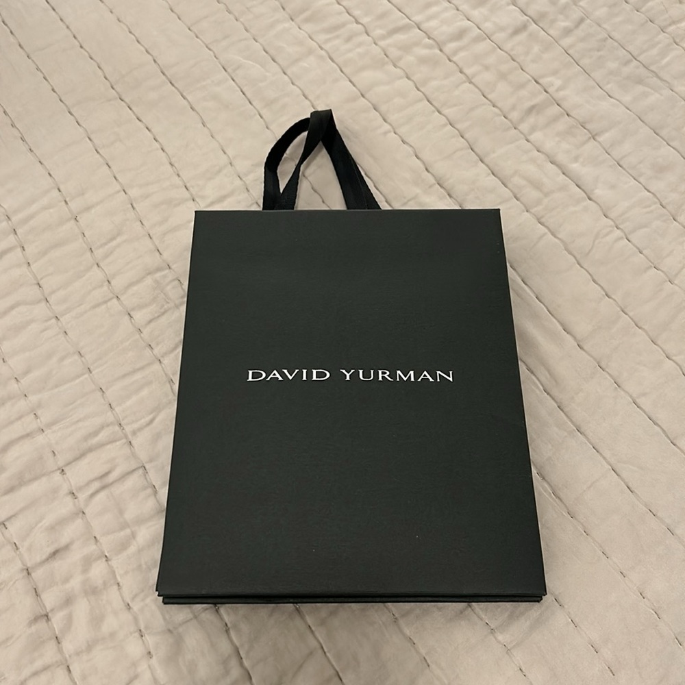David Yurman paper shopping bag